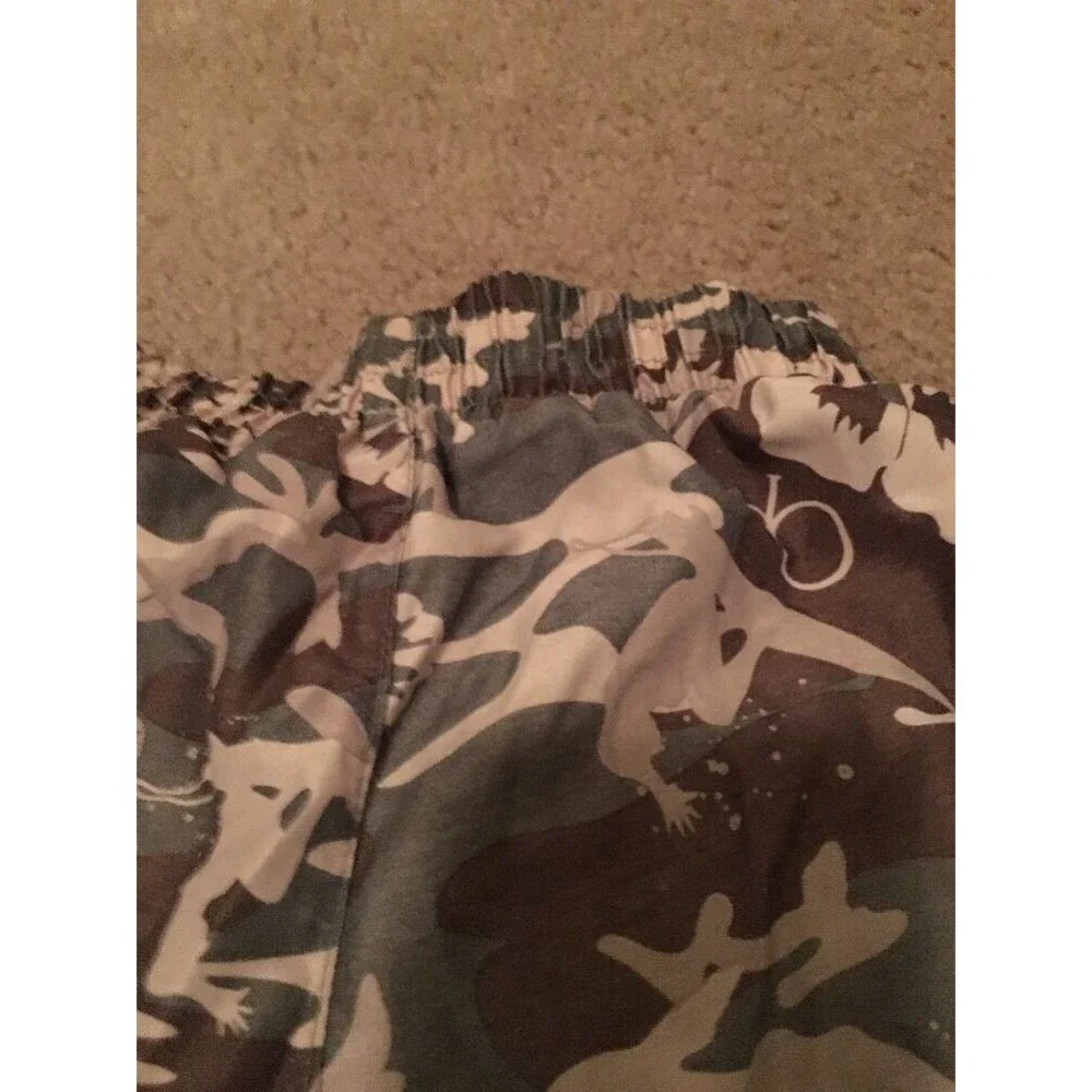 Op Boys Camouflage Swim Shorts Trunks Attached Brief Elastic Waist Size XS 4-5